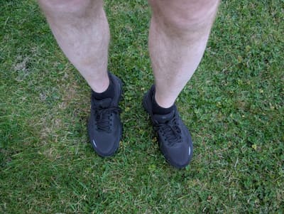 New HOKA running shoes.